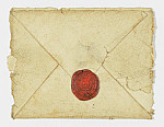 MSMA 1/10.127: Enveloppe adressé à Jean-Victor II Besenval acec sceau du roi de France