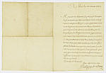 MSMA 1/10.20: Lettre de Philippe d’Orléans à Jean-Victor II. Besenval