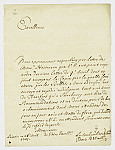 MSMA 1/10.34: Lettre à Jean-Victor II. Besenval relative à l'envoi de ballots vers l'Alsace et la Suisse