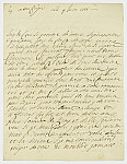 MSMA 1/10.74: Lettre à Madame la baronne de Besenval