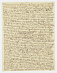 MSMA 1/11.107: Lettre de Brochand à Jean-Victor II Besenval avec compte
