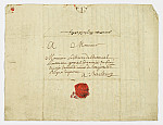 MSMA 1/11.145: Lettre de Brochand à Jean-Victor II Besenval