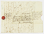MSMA 1/11.170: Courrier de Peter Josef Besenval à Jean-Victor II Besenval