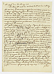 MSMA 1/11.39: Lettre de Brochand à Jean-Victor II Besenval