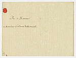 MSMA 1/11.60: Lettre de Brochand à Jean-Victor II Besenval