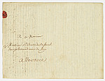 MSMA 1/11.70: Lettre de Brochand à Jean-Victor II Besenval