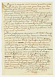 MSMA 1/11.74: Lettre de Brochand à Jean-Victor II Besenval
