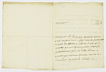 MSMA 1/17.156: Courrier de Emmanuel de Vevey pour Peter Josef Besenval