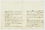 MSMA 1/17.165: Courrier de Jakob Balthasar pour Peter Josef Besenval