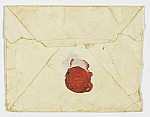 MSMA 1/17.249: Enveloppe du courrier de Mgr Polignac à Peter Josef Besenval