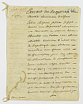 MSMA 1/17.35: Extrait des registres du Conseil souverain d’Alsace