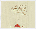 MSMA 1/18.10: Courrier de Johann Viktor Peter Joseph Besenval à Clavé, bailli de Brunstatt