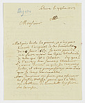 MSMA 1/18.10: Courrier de Johann Viktor Peter Joseph Besenval à Clavé, bailli de Brunstatt