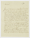 MSMA 1/18.127: Courrier de Lefranc à Johann Viktor Peter Joseph Besenval
