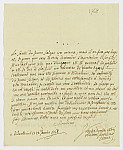 MSMA 1/18.165: Courrier du bailli Clavé à Johann Viktor Peter Joseph Besenval