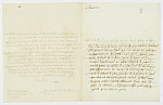 MSMA 1/18.170: Courrier du bailli Clavé à Johann Viktor Peter Joseph Besenval