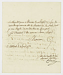 MSMA 1/18.232: Courrier du bailli Clavé à Johann Viktor Peter Joseph Besenval II