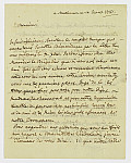 MSMA 1/18.234: Courrier de Josué Hofer à Johann Viktor Peter Joseph Besenval
