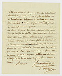 MSMA 1/18.235: Courrier de Josué Hofer à Johann Viktor Peter Joseph Besenval