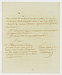 MSMA 1/18.245: Courrier du commis-greffier Hitzelberger à Johann Viktor Peter Joseph Besenval