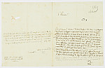 MSMA 1/18.260: Courrier du recteur Motschi à Johann Viktor Peter Joseph Besenval