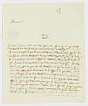MSMA 1/18.262: Courrier du recteur Motschi à Johann Viktor Peter Joseph Besenval