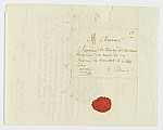 MSMA 1/18.269: Courrier du recteur Motschi à Johann Viktor Peter Joseph Besenval