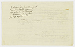 MSMA 1/18.298: Courrier du sergent seigneurial Lecoeur à Johann Viktor Peter Joseph Besenval