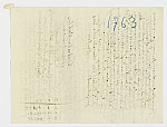 MSMA 1/18.5: Brouillon du courrier de Johann Viktor Peter Joseph Besenval à Mr. de Château Vieux