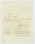 MSMA 1/18.59: Courrier Johann Viktor Peter Joseph Besenval