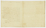MSMA 1/18.83: Courrier de M. le maréchal de La Ravoye à Johann Viktor Peter Joseph Besenval