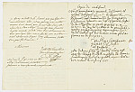 MSMA 1/18.96: Courrier de M. de Pigis à Johann Viktor Peter Joseph Besenval