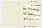 MSMA 1/18.97: Courrier de l’ambassadeur de Paulmy à Johann Viktor Peter Joseph Besenval