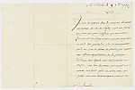 MSMA 1/18.98: Courrier de l’ambassadeur de Paulmy à Johann Viktor Peter Joseph Besenval