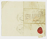 MSMA 1/19.15: Courrier de Surbeck pour Johann Viktor Peter Joseph Besenval