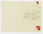 MSMA 1/19.16: Courrier de Surbeck pour Johann Viktor Peter Joseph Besenval
