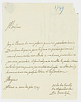 MSMA 1/19.49: Courrier de Johann Martin von à l'Amtschreiber de Soleure