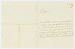 MSMA 1/19.50: Courrier de Johann Martin von Vivis au sujet de la compagnie Besenval