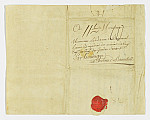 MSMA 1/19.65: Courrier de Catherine Bielinska-Besenval à Johann Viktor Peter Joseph Besenval