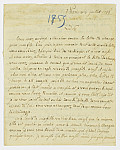 MSMA 1/19.65: Courrier de Catherine Bielinska-Besenval à Johann Viktor Peter Joseph Besenval