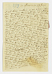 MSMA 1/19.66: Courrier de Catherine Bielinska-Besenval à Johann Viktor Peter Joseph Besenval