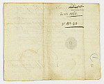 MSMA 1/19.73: Copie du certificat de décès de Peter Joseph Antoine de Besenval, certifié par le conseil de Soleure et l’ambassadeur