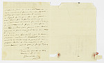 MSMA 1/19.9: Courrier de Surbeck pour Johann Viktor Peter Joseph Besenval