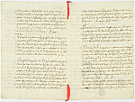 MSMA 1/19.97: Ehebrief zwischen Johann Viktor Peter Joseh Besenval und Maria Anna Idda Johanna Sury
