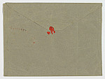 MSMA 1/20.134: Enveloppe d'un article du Constitutionnel de 1850 avec notes manuscrites du comte de Besenval