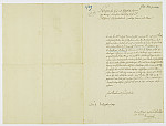 MSMA 1/20.138: Schreiben von Peter Viktor von Besenval an den Solothurner Rat