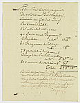 MSMA 1/20.24: Quittance pour M. Mignans, gallonier pour des fournitures à la compagnie de Besenval pour 1758