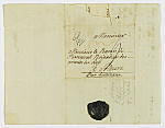 MSMA 1/20.43: Courrier de Peter Viktor Besenval à Johann Viktor Peter Joseph Besenval
