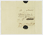 MSMA 1/20.51: Courrier de Peter Viktor Besenval à Johann Viktor Peter Joseph Besenval