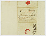 MSMA 1/20.64: Courrier de Peter Viktor Besenval à Johann Viktor Peter Joseph Besenval II